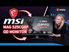 Load and play video in Gallery viewer, Curved WQHD Gaming Monitor MSI MAG 325CQRF-QD 32&quot; 170Hz 1ms Curved