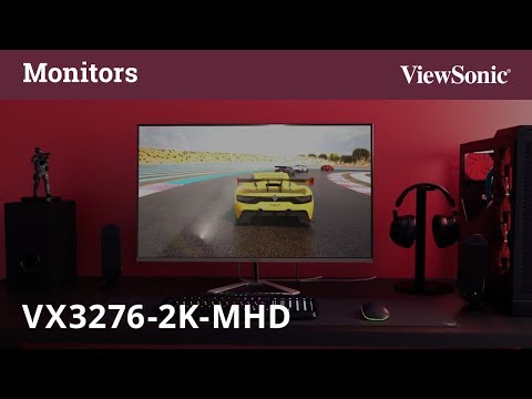 WQHD Monitor ViewSonic VX3276-2K-MHD 32" IPS Silber