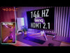 Laden und spielen Sie das Video im Galerie-Viewer ab, 4K Ultra HD Monitor BenQ MOBIUZ EX2710U 27&quot; 144Hz 1ms Weiß