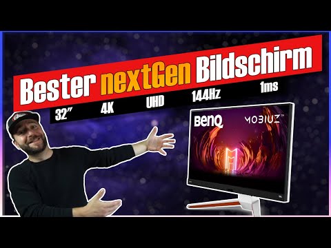 4K Ultra HD Monitor BenQ MOBIUZ EX3210U 32" 144Hz 1ms Weiß LED