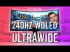 Laden und spielen Sie das Video im Galerie-Viewer ab, Curved UWQHD Gaming Monitor Asus ROG Swift PG34WCDM 34&quot; 240Hz 0.03ms Gekrümmt