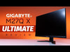 Laden und spielen Sie das Video im Galerie-Viewer ab, WQHD Gaming Monitor Gigabyte M27Q X 27&quot; 240Hz 1ms LED HDR Flicker free