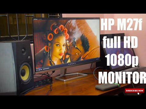 Full HD Monitor HP M27f 27" Silber IPS LCD Flicker free