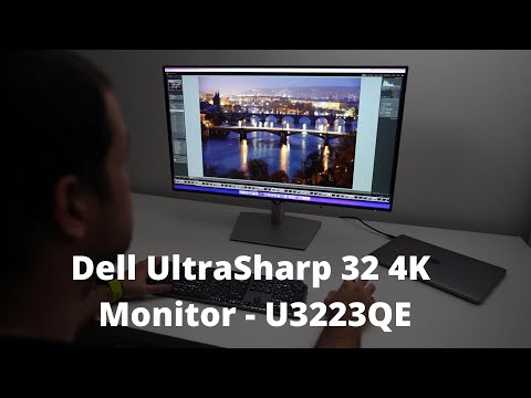 4K Ultra HD Graphic Monitor Dell U3223QE 32" IPS Silver