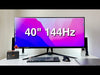 Load and play video in Gallery viewer, UWQHD Monitor AOC AG405UXC 40&quot; 144Hz IPS LCD Flicker free