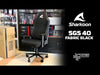 Load and play video in Gallery viewer, Gaming Chair Sharkoon Skiller SGS40 Fabric Gray or Black