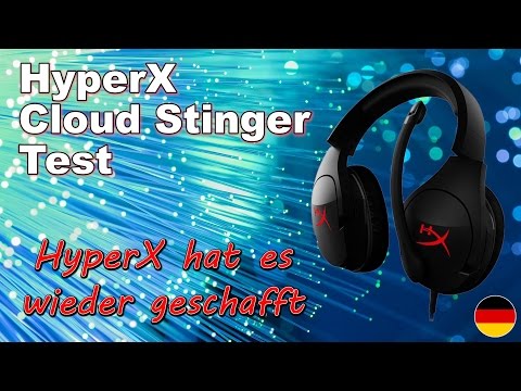 Kabelgebundenes Gaming Headset mit Mikrofon Hyperx Cloud Stinger Schwarz