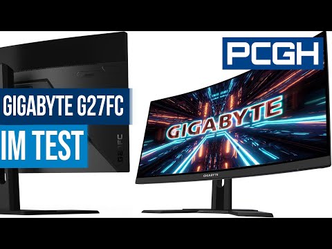 Curved Full HD Gaming Monitor Gigabyte G27FC A 27" 1ms 165Hz IPS FHD Curved