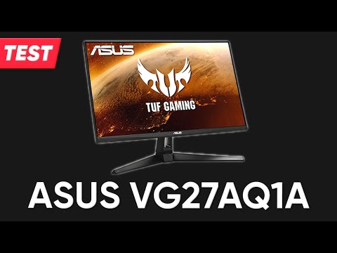 WQHD Gaming Monitor Asus TUF Gaming VG27AQA1A 27" 170Hz 1ms LED HDR10 VA AMD FreeSync Flicker free