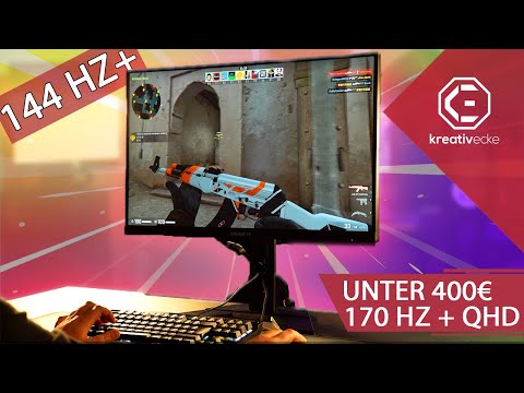 WQHD Gaming Monitor Gigabyte M27Q 27" 1ms 170Hz LED Flicker free