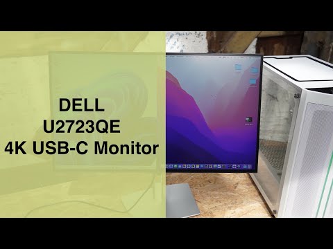 4K Ultra HD Monitor Dell U2723QE 27" Silver