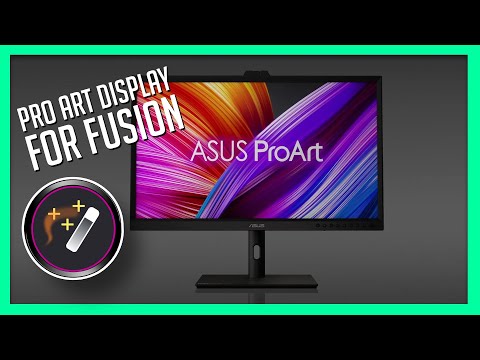 4K Ultra HD graphic monitor with sun visors Asus ProArt PA32DC 32" 0.1ms