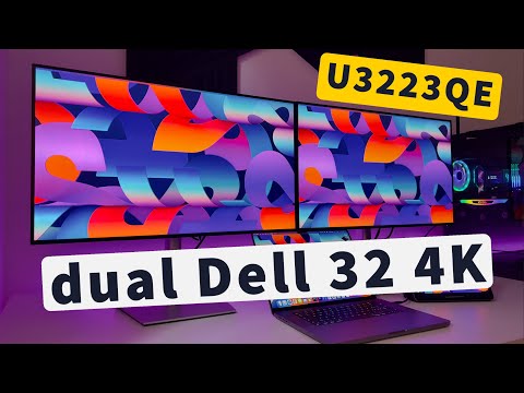 4K Ultra HD Graphic Monitor Dell U3223QE 32" IPS Silver