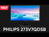 Load and play video in Gallery viewer, Full HD Monitor Philips V Line 273V7QDSB/00 27&quot; LED IPS Flicker free