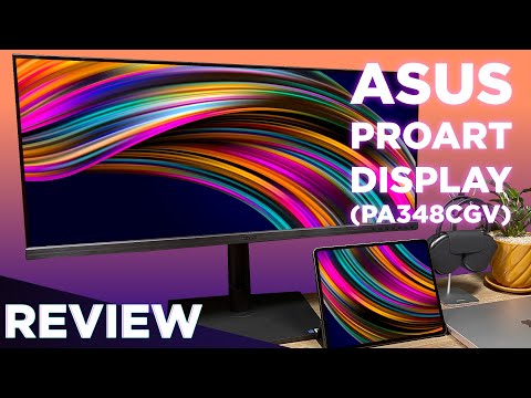 UWQHD Grafik Monitor Asus ProArt PA348CGV 34" 120Hz 2ms LED IPS HDR10 Flicker free