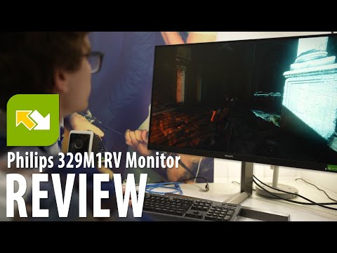 4K Ultra HD Monitor mit Beleuchtung Philips Momentum 329M1RV 32" 144Hz 1ms Ambiglow RGB