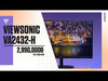 Laden und spielen Sie das Video im Galerie-Viewer ab, Full HD Monitor ViewSonic VA2432-H 23.8&quot;