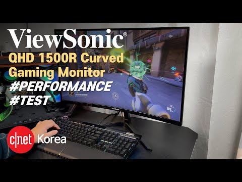 Curved WQHD Gaming Monitor Viewsonic VX2718-PC-MHD 27" 165Hz 1ms Curved