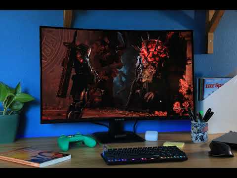 Curved WQHD Gaming Monitor Gigabyte GS32QC 32" 165Hz 5ms Gekrümmt