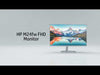 Load and play video in Gallery viewer, Full HD Monitor HP M24fd 23.8&quot; Silver