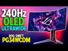 Load and play video in Gallery viewer, Curved UWQHD Gaming Monitor Asus ROG Swift PG34WCDM 34&quot; 240Hz 0.03ms Gekrümmt