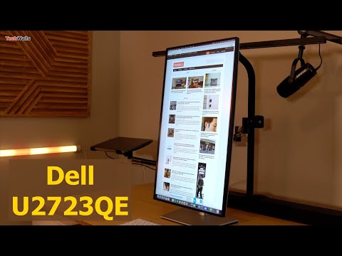 4K Ultra HD Monitor Dell U2723QE 27" Silber