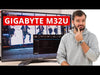 Load and play video in Gallery viewer, 4K Ultra HD Monitor Gigabyte M32U 32&quot; 1ms 144Hz