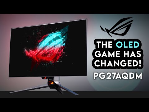 WQHD Gaming Monitor Asus ROG Swift PG27AQDM 27" 240Hz 0.03 ms HDR10 OLED Flicker free NVIDIA G-SYNC