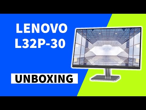 4K Ultra HD Monitor Lenovo L32p-30 32"