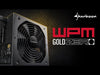 Load and play video in Gallery viewer, 750 Watt PC power supply Sharkoon WPM Gold Zero 750W 80 Plus Gold