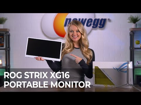 Portable Full HD Monitor Asus ROG Strix XG16AHP-W 15.6" White 144Hz 3ms