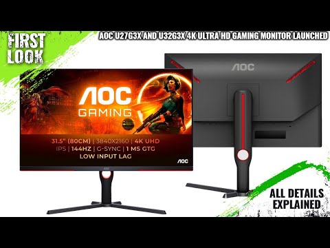 4K Ultra HD Monitor AOC AGON U27G3X 27" 160Hz