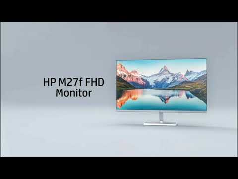 Full HD Monitor HP M27f 27" Silber IPS LCD Flicker free