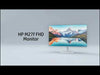 Laden und spielen Sie das Video im Galerie-Viewer ab, Full HD Monitor HP M27f 27&quot; Silber IPS LCD Flicker free