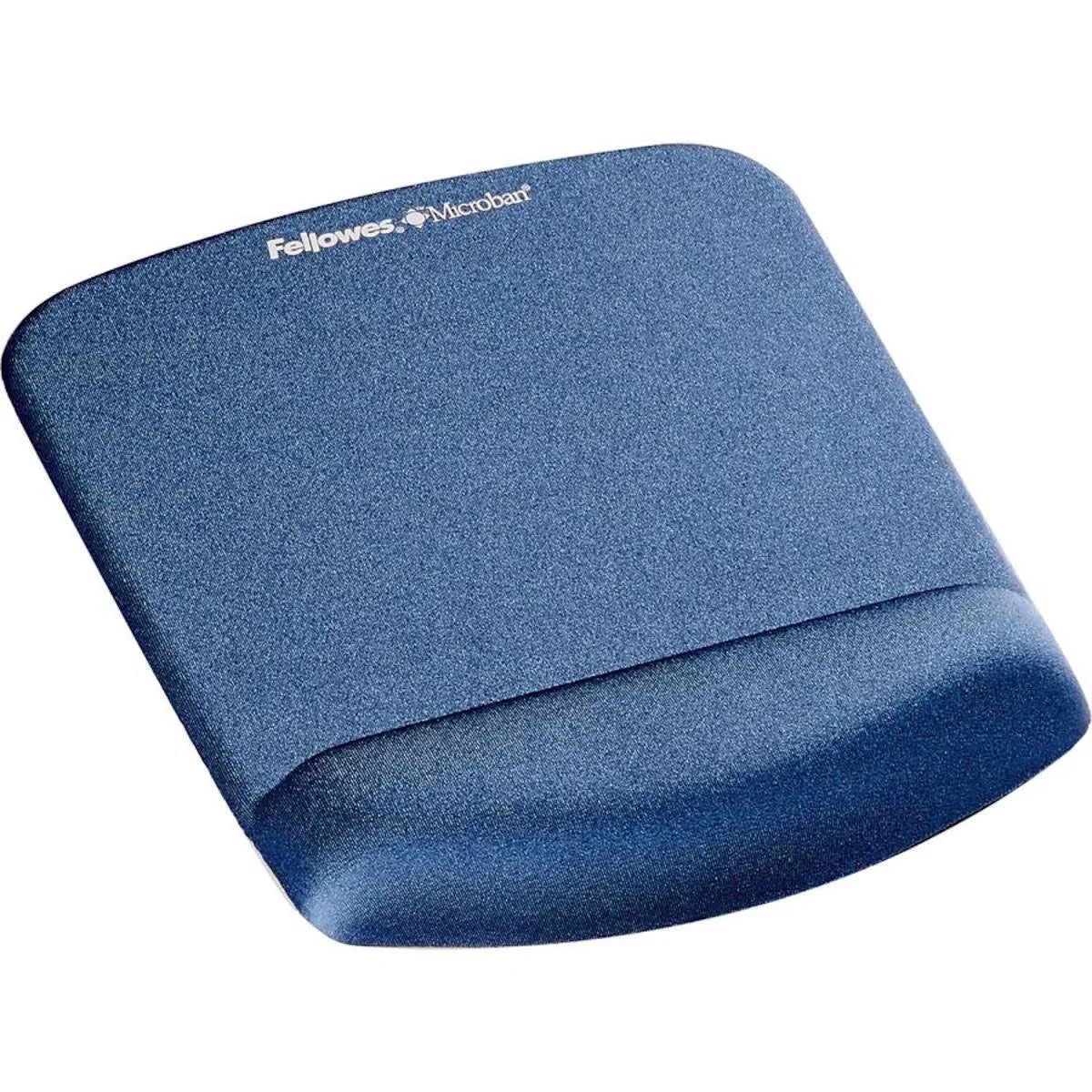 Mauspad mit Handgelenkauflage Fellowes PlushTouch S Blau (18.42 x 23.81 cm)