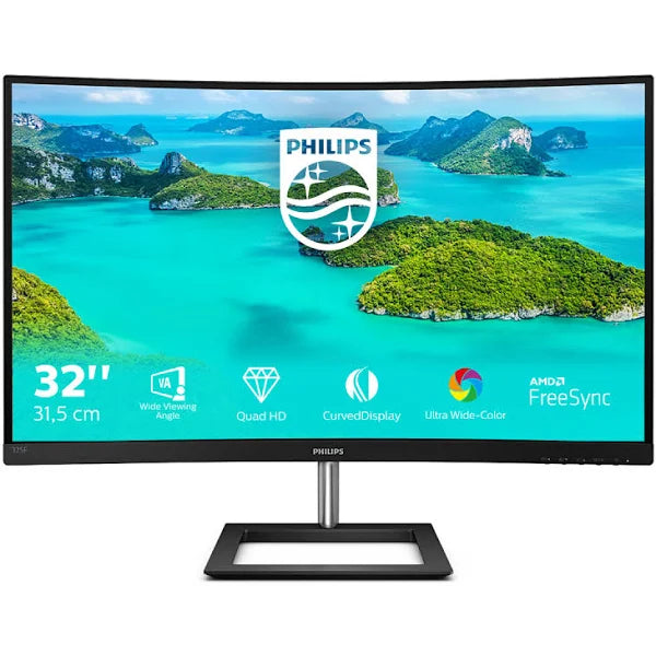 Curved WQHD monitor Philips 325E1C 32" LED curved