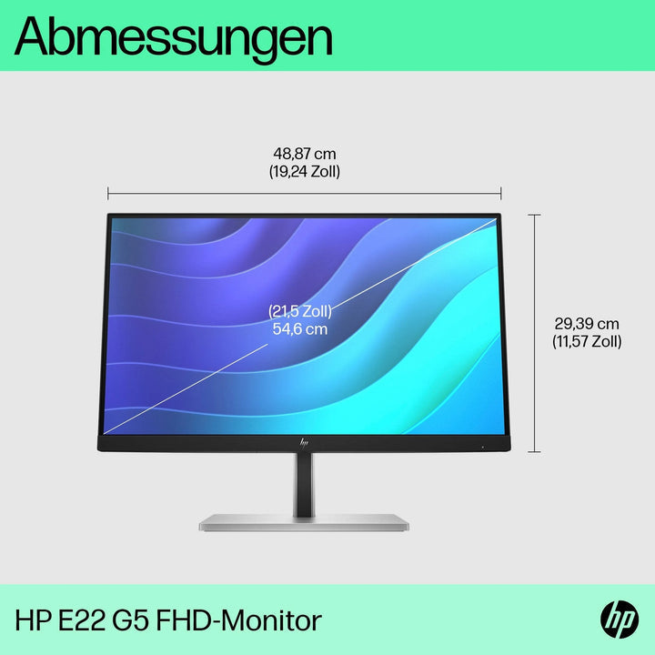 Full HD Monitor HP E22 G5 22" IPS