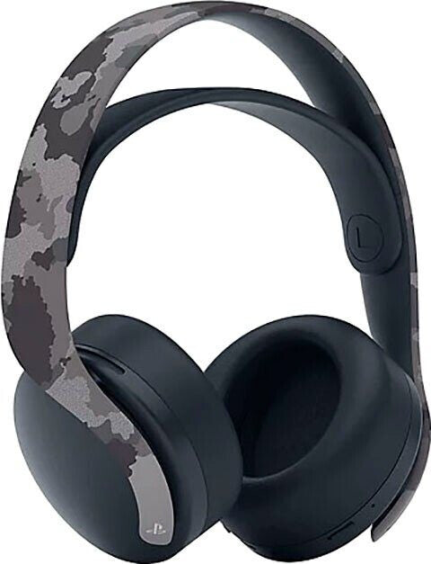 Wireless gaming headset with microphone Sony PULSE 3D Gray Camouflage