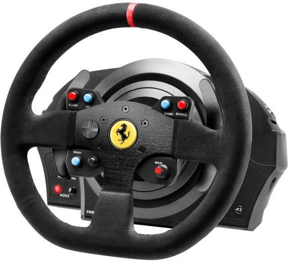 PC Lenkrad mit Pedalen Thrustmaster T300 Ferrari Integral Racing Wheel Alcantara Edition