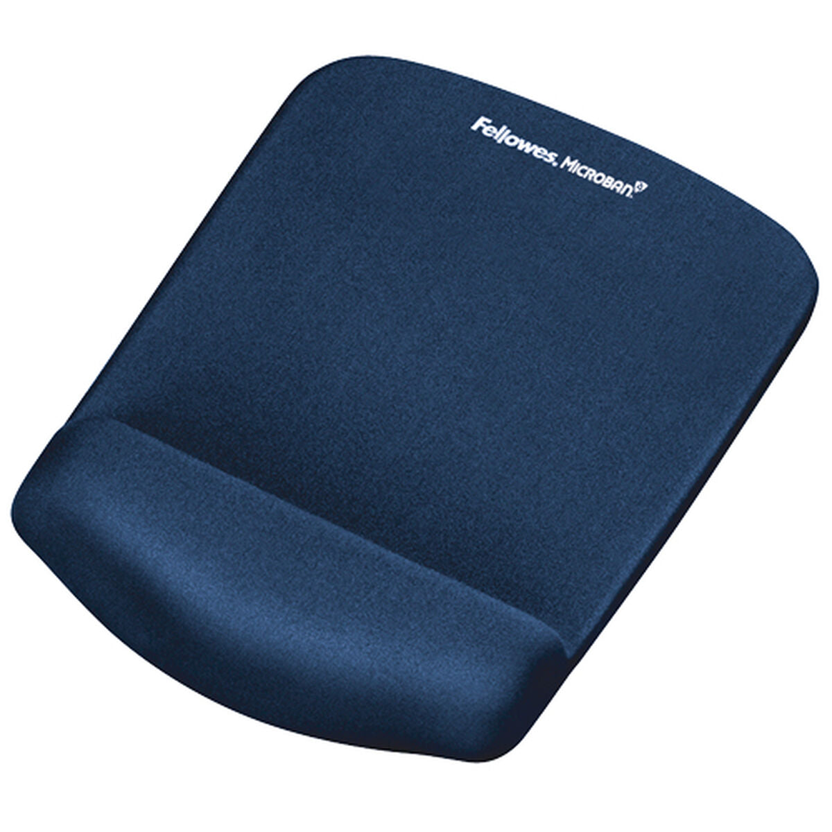 Mauspad mit Handgelenkauflage Fellowes PlushTouch S Blau (18.42 x 23.81 cm)