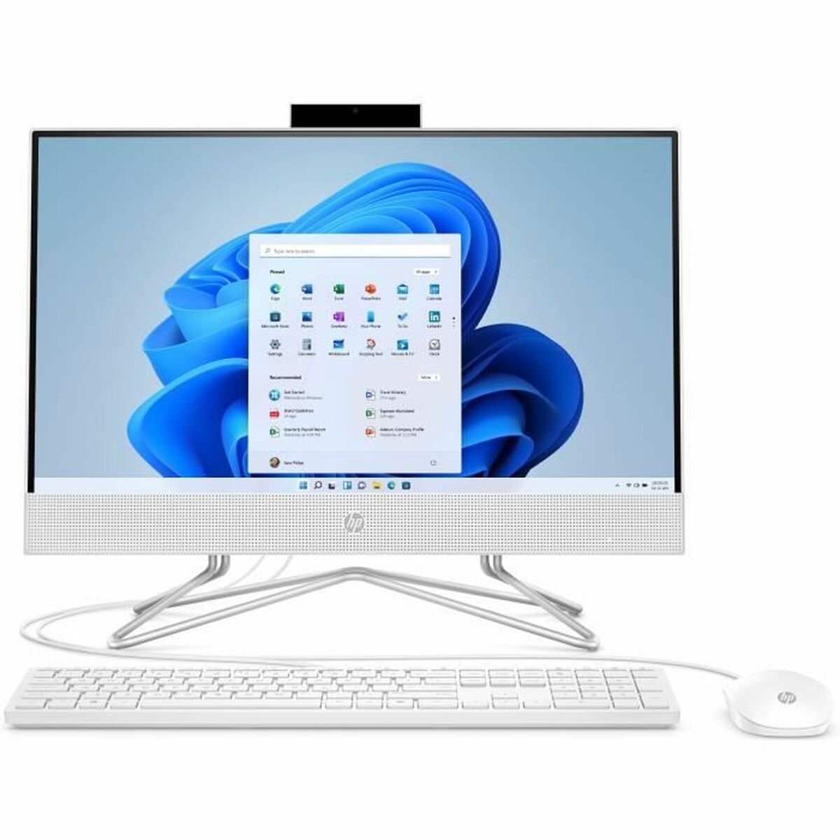 All-in-One HP Intel Celeron J4025 8GB 21.5" 256GB SSD