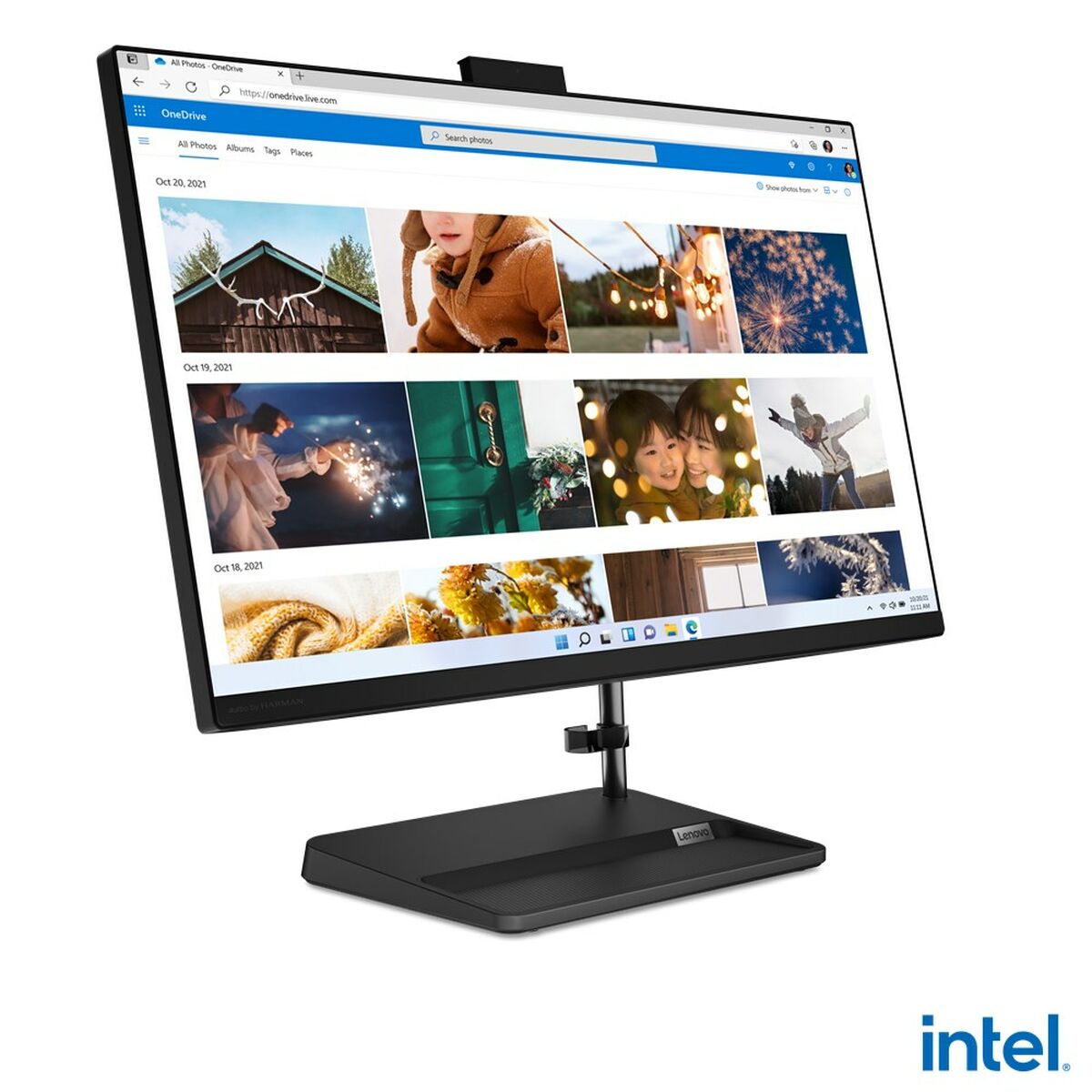 Alles-In-Einem Lenovo IdeaCentre 3 27" Intel Core I3-1215U 8 GB RAM 512 GB SSD