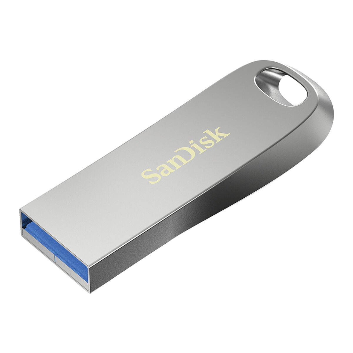 USB Pendrive SanDisk Ultra Luxe Silberfarben 128 GB