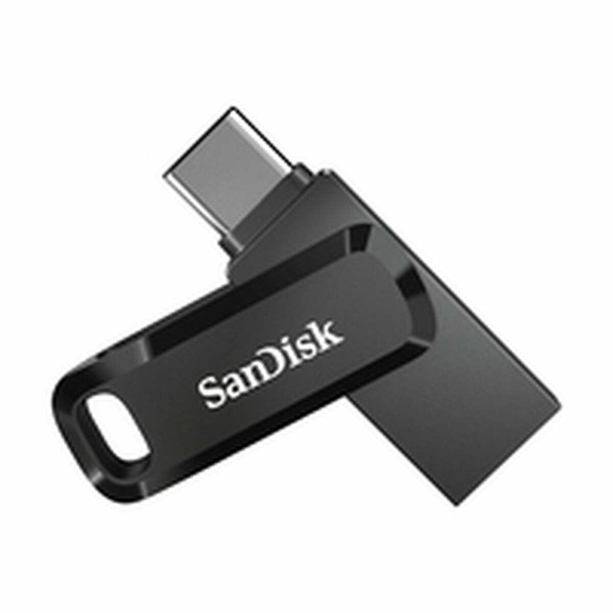 USB Pendrive SanDisk SDDDC3-128G-G46 Black Black/Silver 128GB