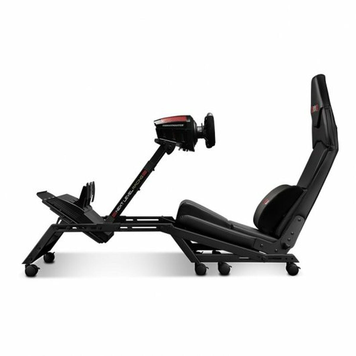 Gaming Stuhl für Rennspiele mit Lenkradhalterung und Pedalhalterung Next Level Racing F-GT Formula and GT Simulator Cockpit