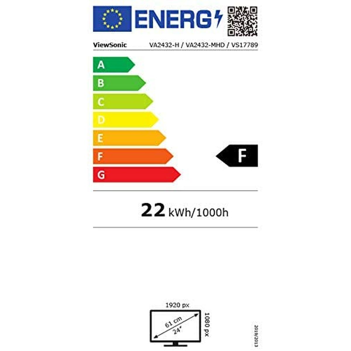 Full HD Monitor ViewSonic VA2432-MHD 23,8" LED IPS