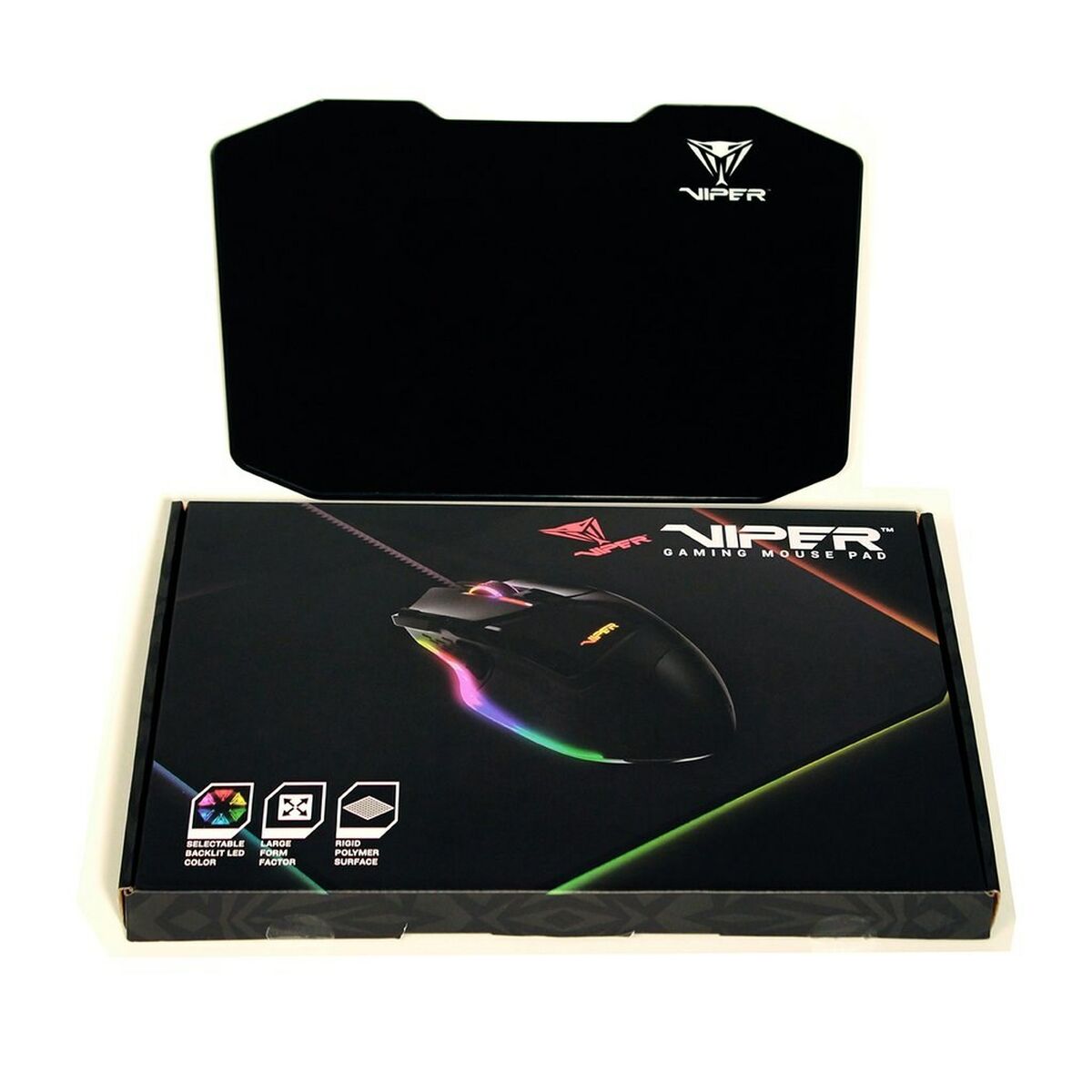 Mousepad Patriot Memory Viper Black Black and White