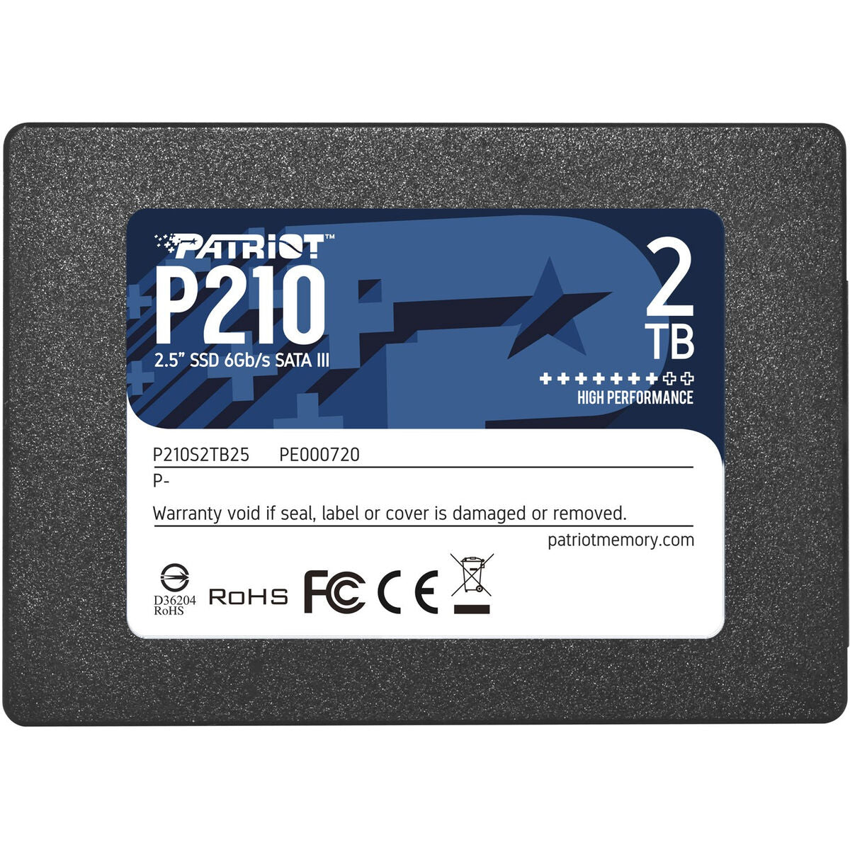 Hard drive Patriot Memory P210 2TB SSD