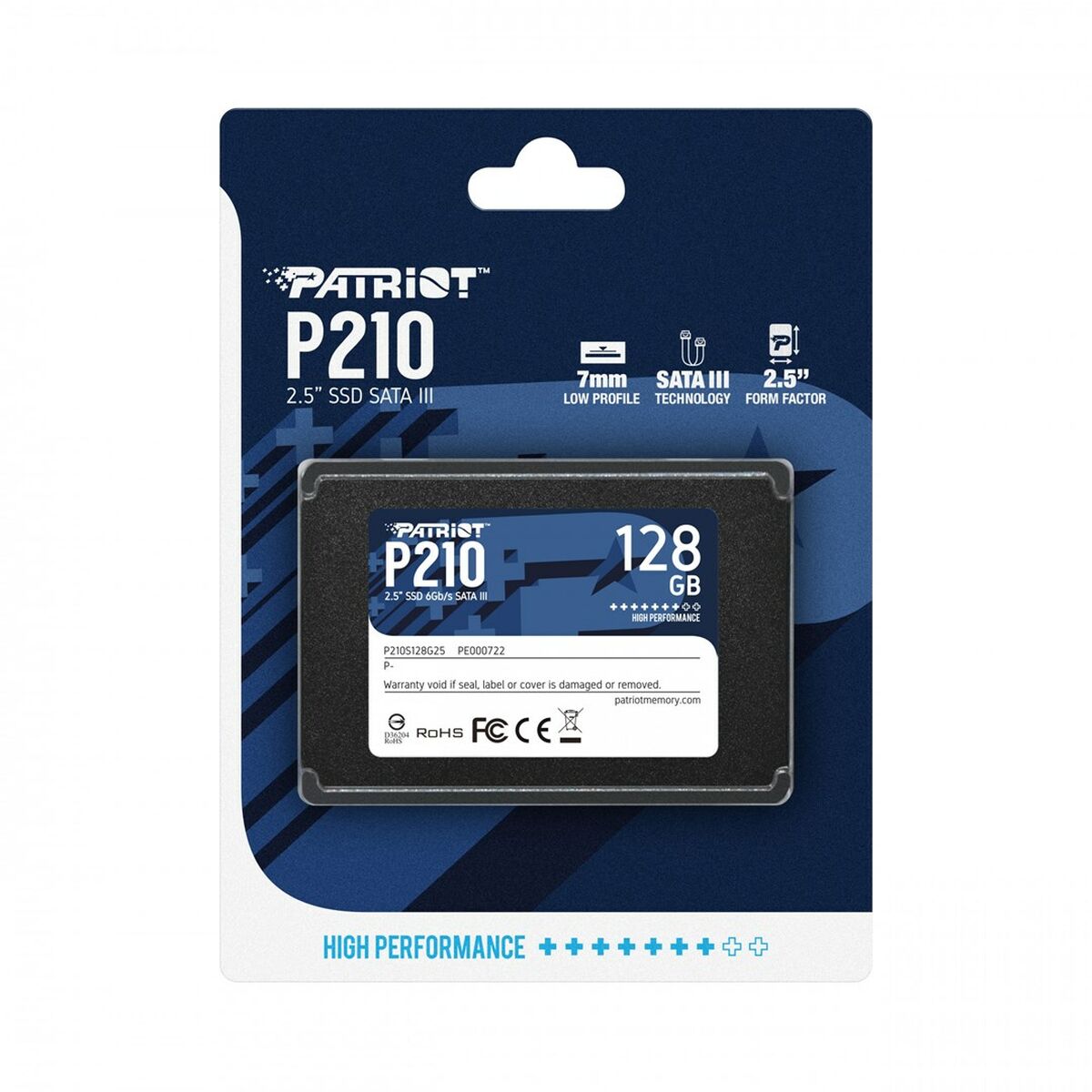 Hard drive Patriot Memory P210 128GB SSD