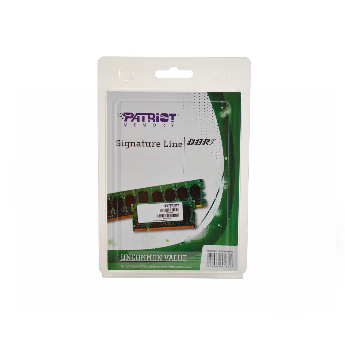 RAM Speicher Patriot Memory 8GB PC3-12800 CL11 8 GB